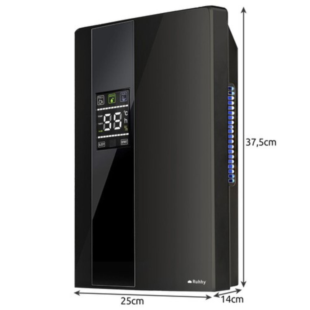 Dezumidificator Electric, 650ml/zi, Anti-Mucegai, Rezervor 1800ml, 90W, Silentios