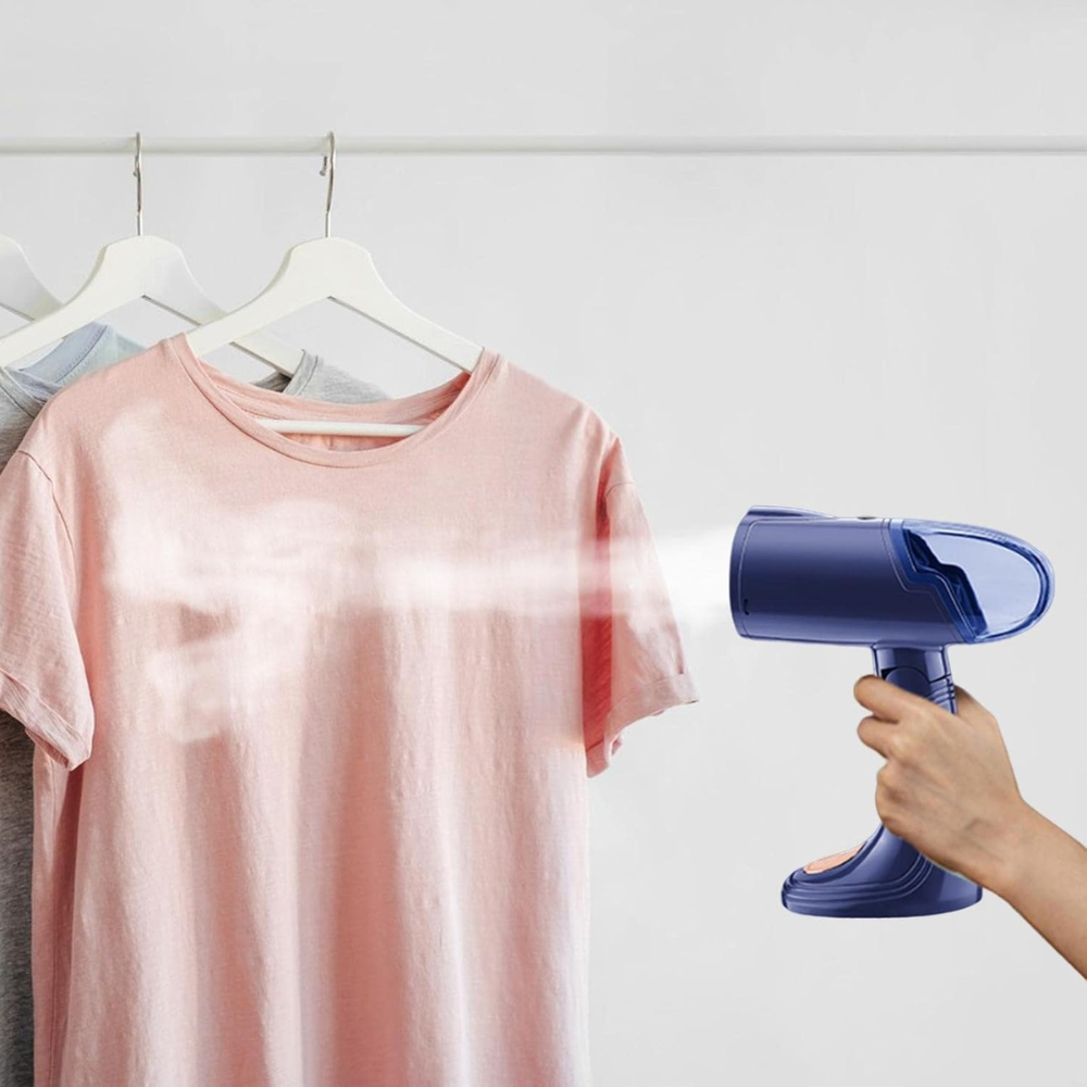 Vertical Steam Iron, 1500W, 138ml Tank, Portable, Anti-Calc Function