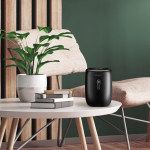Electric Dehumidifier, Anti-Mold, Low Energy Consumption, 330ml/24h, Silent, 0.8L Tank, 22W