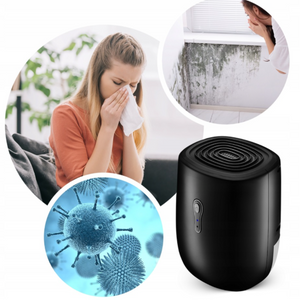Electric Dehumidifier, Anti-Mold, Low Energy Consumption, 330ml/24h, Silent, 0.8L Tank, 22W