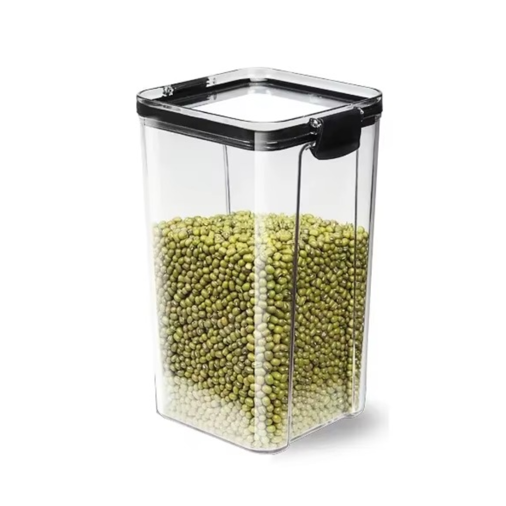 Food Storage Container, Capacity 460-1800ml, Airtight Seal, Plastic