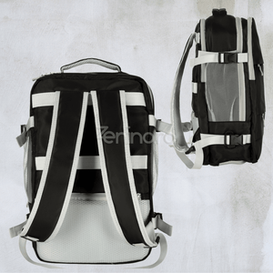 Travel Backpack, 3-4 Compartments, Waterproof Material, Additional Pockets, Expandable to 36 L, Polyester