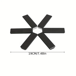 Hot Pot Holder, Up to 220°C, Plaibil Model, ABS, Black