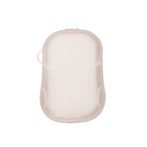 Set of 20 Soap Sheets, Mini Box Included, Single Use, Perfect for Travel, Biodegradable, Compact Size, 7x4.6cm