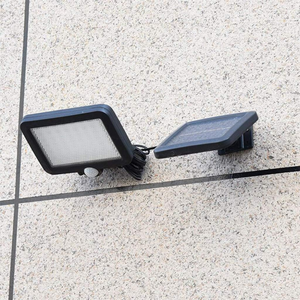 Lampa cu Panou Solar, Senzor de Miscare, 50W, 56-100 Leduri, Eficienta Energetica
