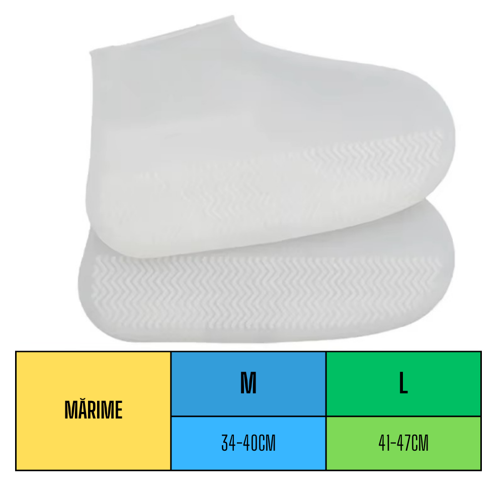Husa Protectie Incaltaminte, Impermeabila, Antiderapanta, din Latex
