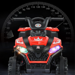 Electric ATV Car, Anti-Tipper Function, Lights and Music, 2-5 Years 