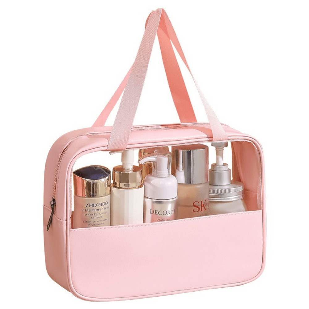 Cosmetic Organizer Bag, for Travel, Zipper, Waterproof