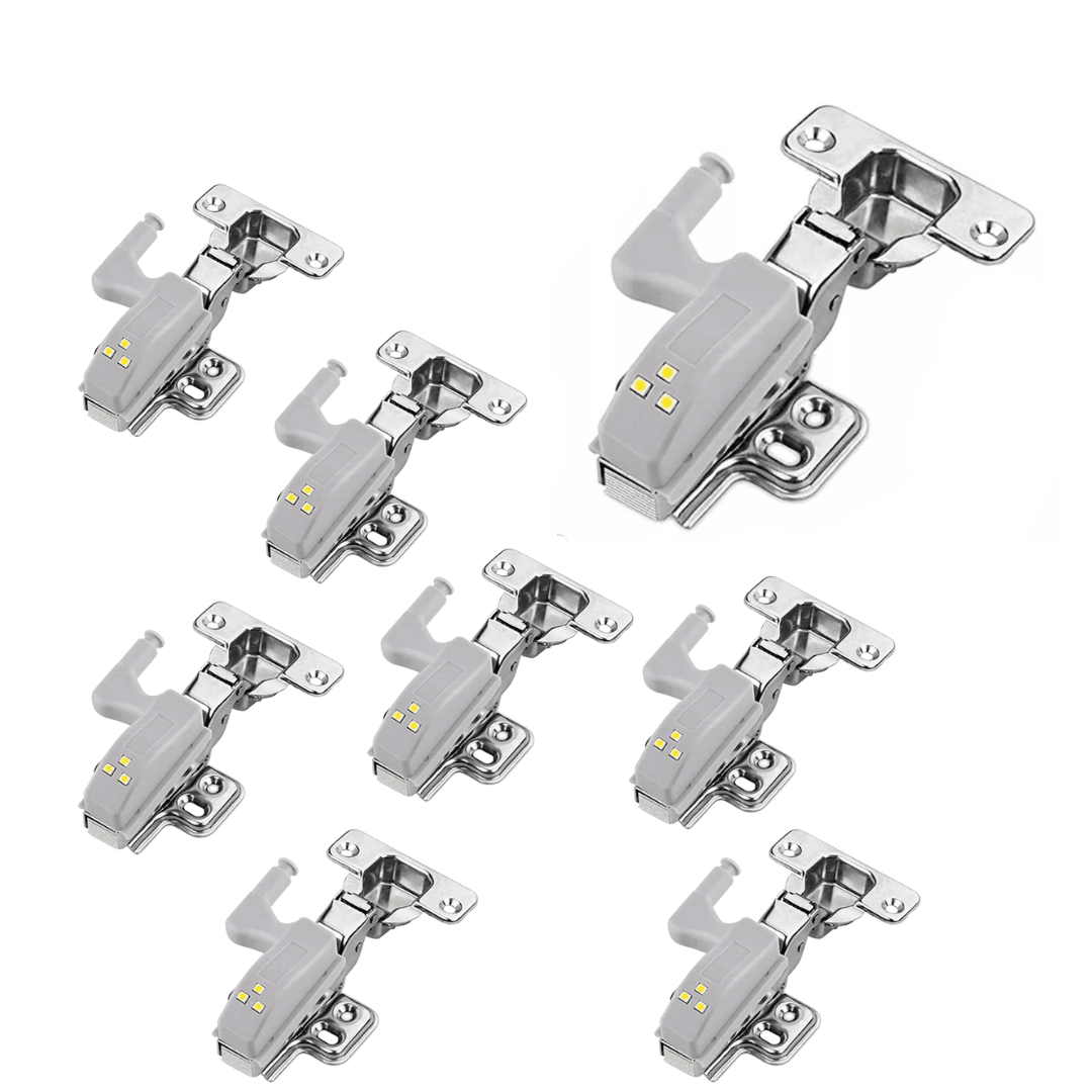 Hinged Housing Set with LED, Powerful Lighting, Easy Assembly, Quick Installation, Automatic Lighting, Energy Saving, Universal