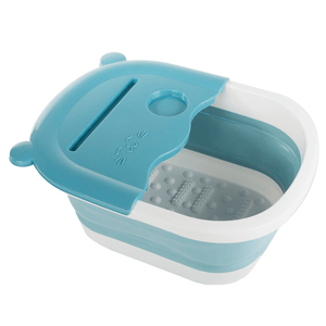 Foot Massage Tub, Foldable Model, Portable, Phone/Cup Holder, Silicone