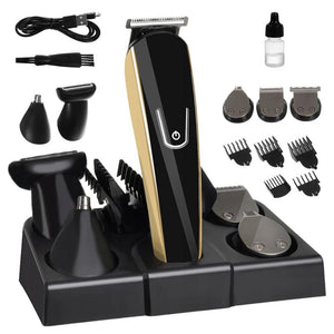 Aparat de Tuns 8in1, Trimmer, Ras, Accesorii, Capete Interschimbabile